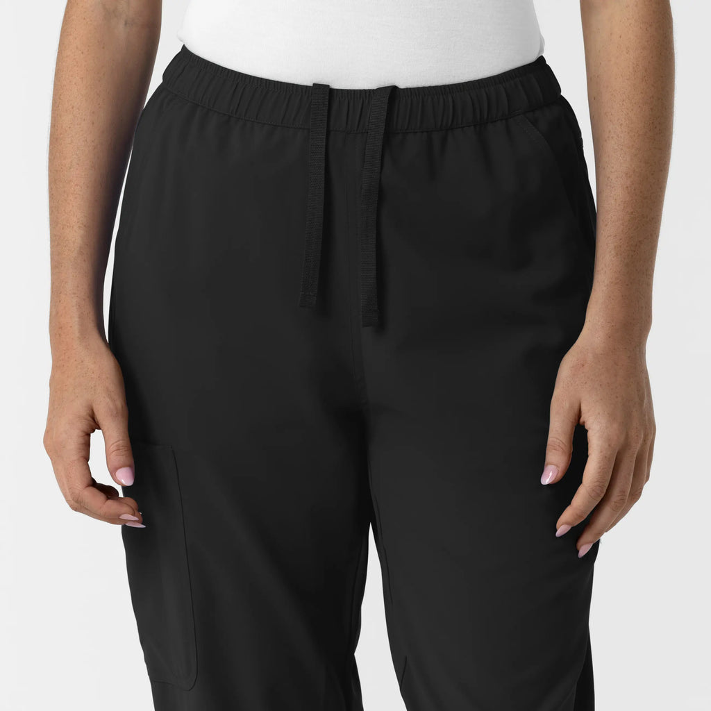Wink Scrubs Women's Slim Leg Scrub Pant Black | scrub-supply.com