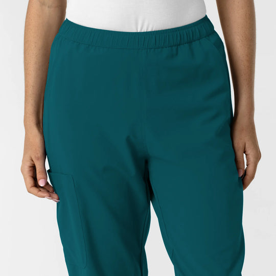 Wink Scrubs Women's Slim Leg Scrub Pant Caribbean Blue | scrub-supply.com