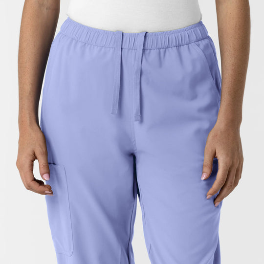 Wink Scrubs Women's Slim Leg Scrub Pant Ceil Blue | scrub-supply.com