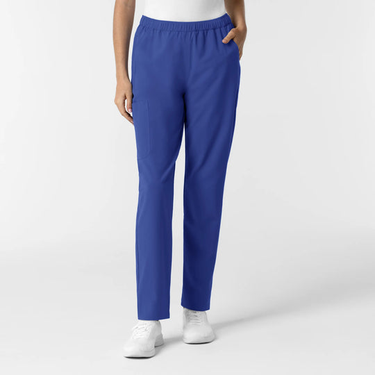 Wink Scrubs Women's Slim Leg Scrub Pant Galaxy Blue | scrub-supply.com