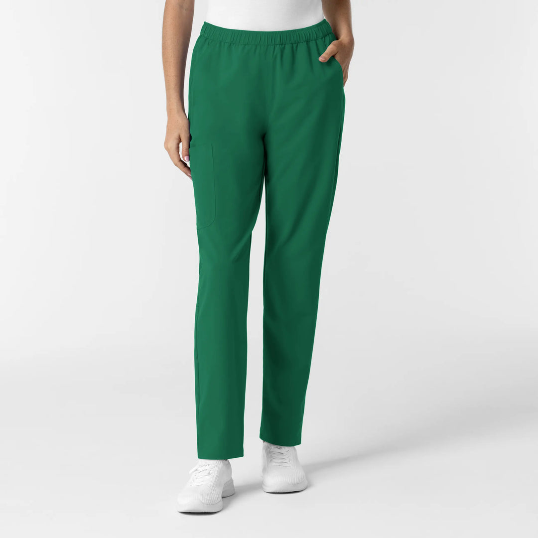 Wink Scrubs Women's Slim Leg Scrub Pant Hunter | scrub-supply.com