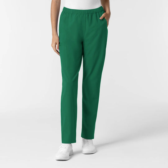 Wink Scrubs Women's Slim Leg Scrub Pant Hunter | scrub-supply.com