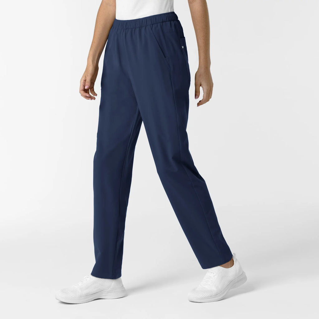 Wink Scrubs Women's Slim Leg Scrub Pant Navy | scrub-supply.com