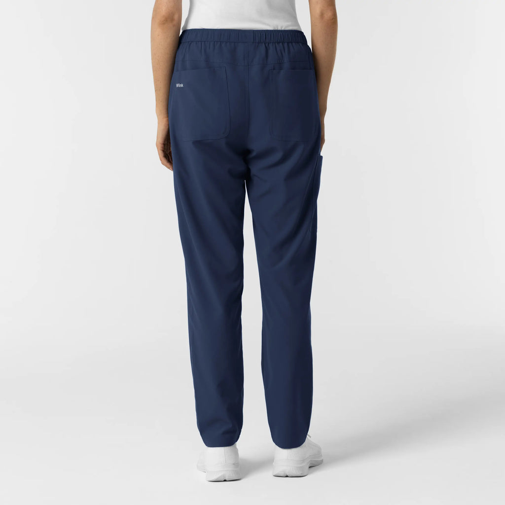 Wink Scrubs Women's Slim Leg Scrub Pant Navy | scrub-supply.com