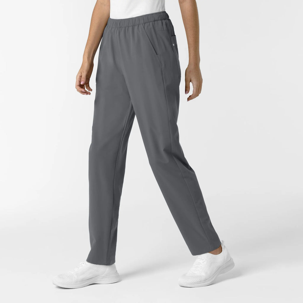 Wink Scrubs Women's Slim Leg Scrub Pant Pewter | scrub-supply.com