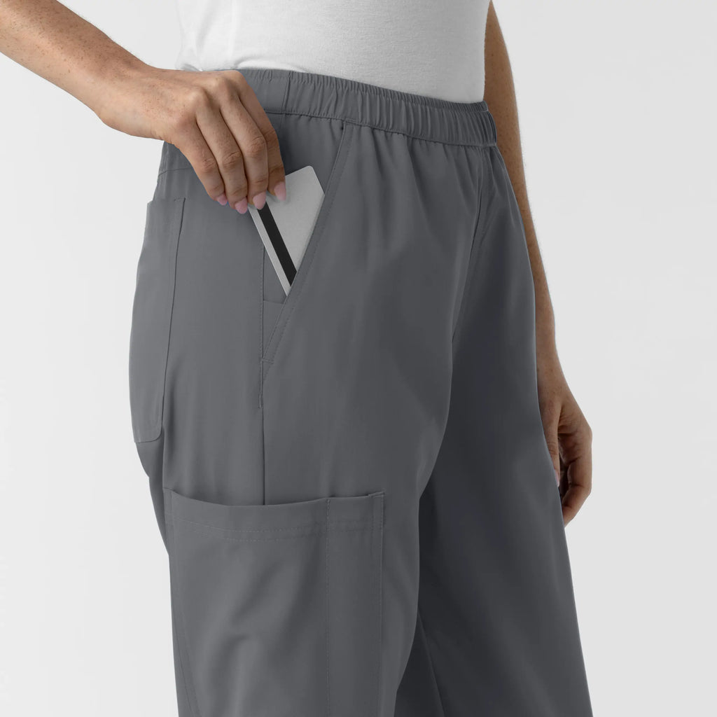 Wink Scrubs Women's Slim Leg Scrub Pant Pewter | scrub-supply.com