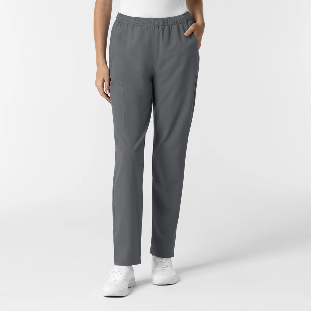 Wink Scrubs Women's Slim Leg Scrub Pant Pewter | scrub-supply.com