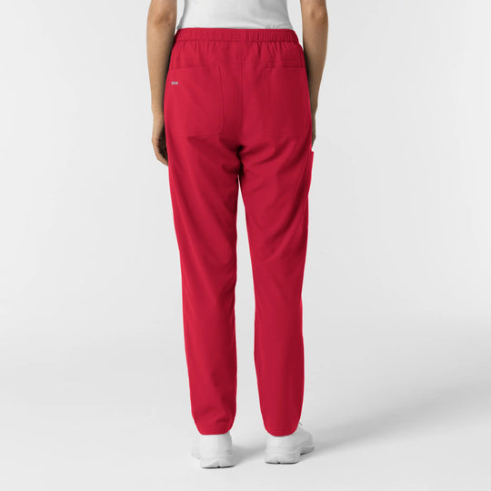 Wink Scrubs Women's Slim Leg Scrub Pant Red | scrub-supply.com