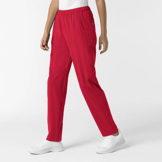 Wink Scrubs Women's Slim Leg Scrub Pant Red | scrub-supply.com