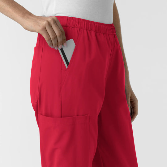 Wink Scrubs Women's Slim Leg Scrub Pant Red | scrub-supply.com