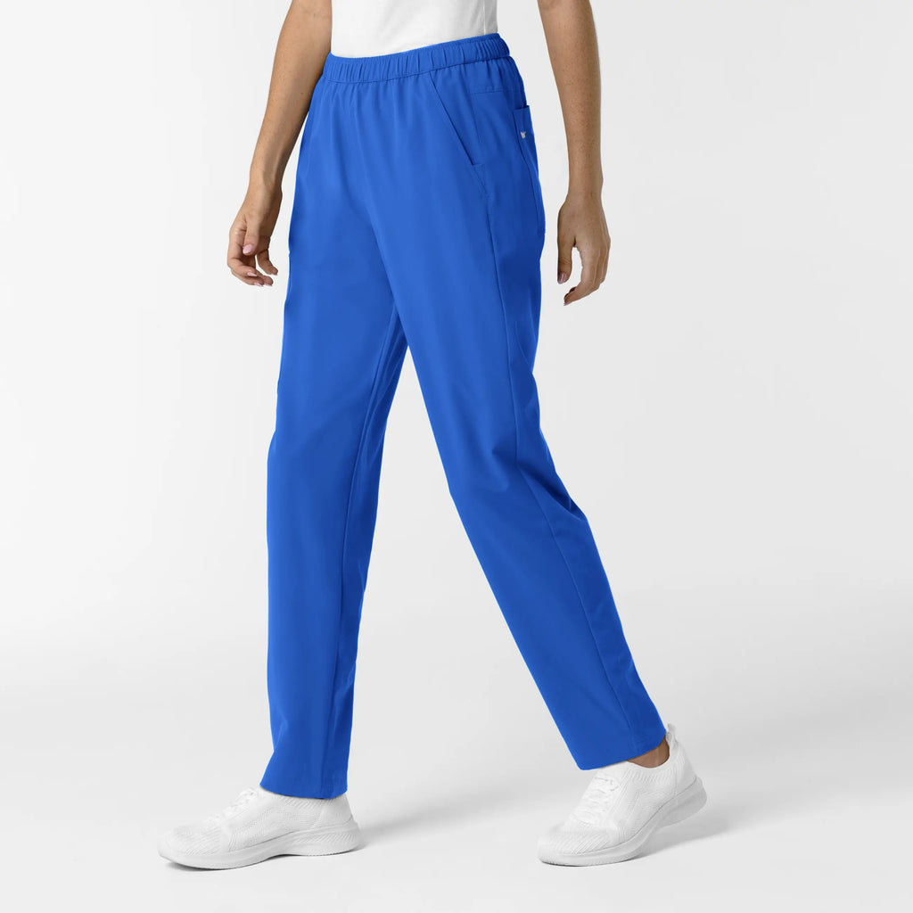 Wink Scrubs Women's Slim Leg Scrub Pant Royal Blue | scrub-supply.com