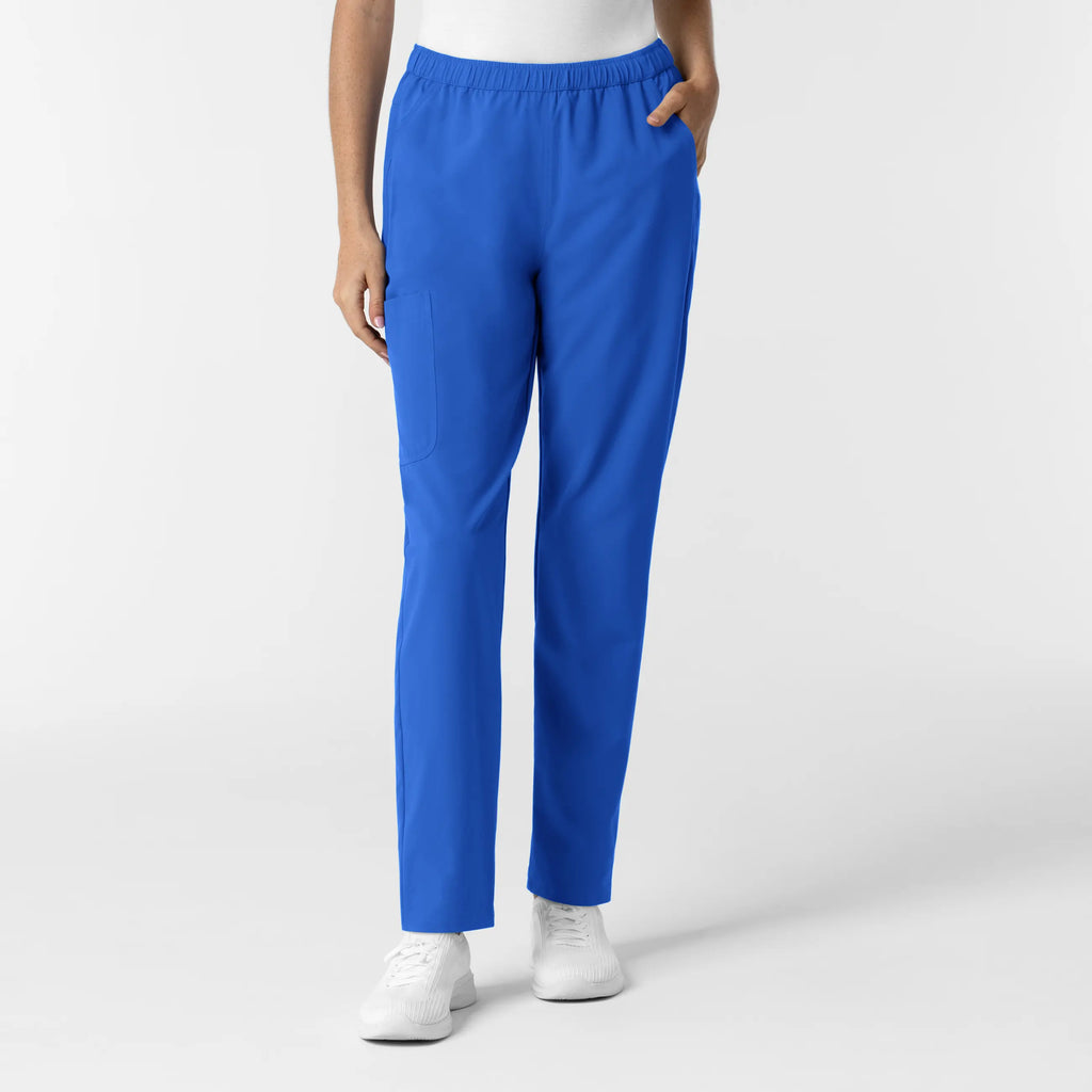 Wink Scrubs Women's Slim Leg Scrub Pant Royal Blue | scrub-supply.com