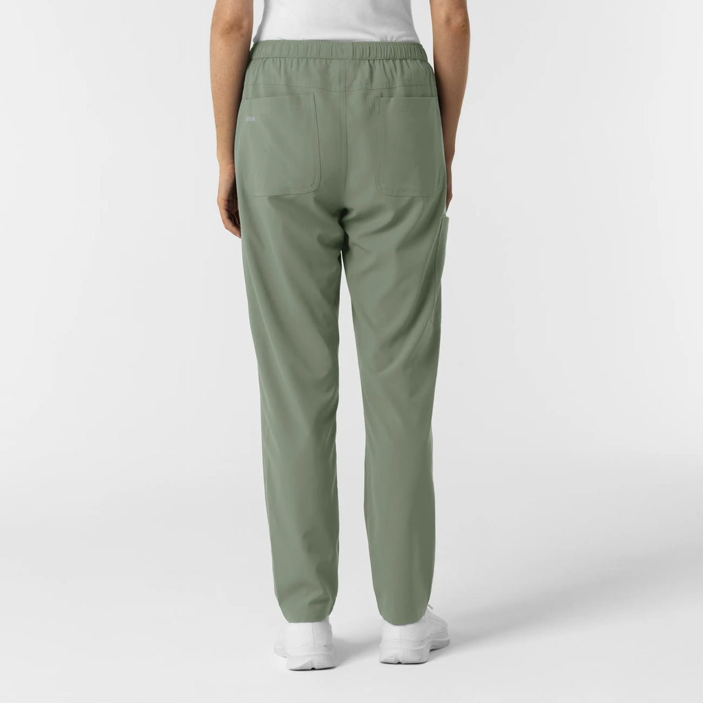 Wink Scrubs Women's Slim Leg Scrub Pant Sage | scrub-supply.com