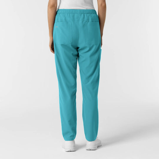 Wink Scrubs Women's Slim Leg Scrub Pant Teal | scrub-supply.com