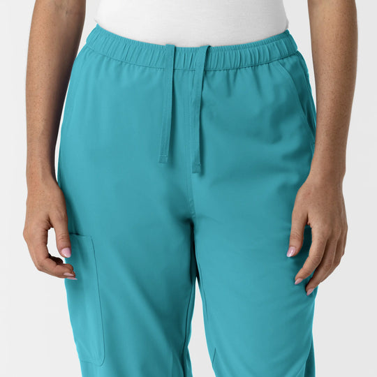 Wink Scrubs Women's Slim Leg Scrub Pant Teal | scrub-supply.com
