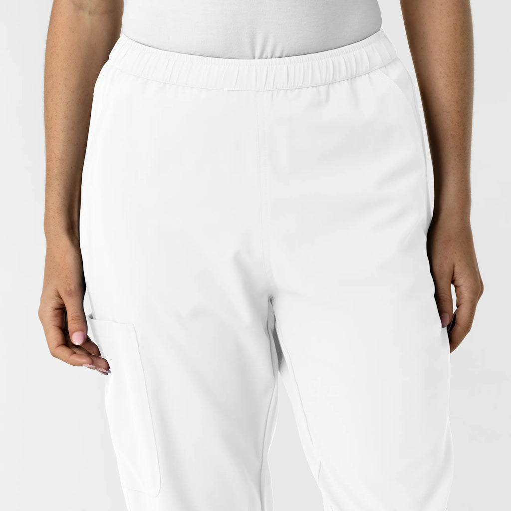 Wink Scrubs Women's Slim Leg Scrub Pant White | scrub-supply.com
