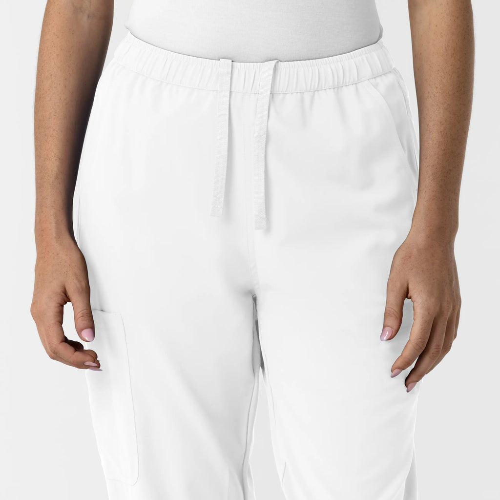 Wink Scrubs Women's Slim Leg Scrub Pant White | scrub-supply.com