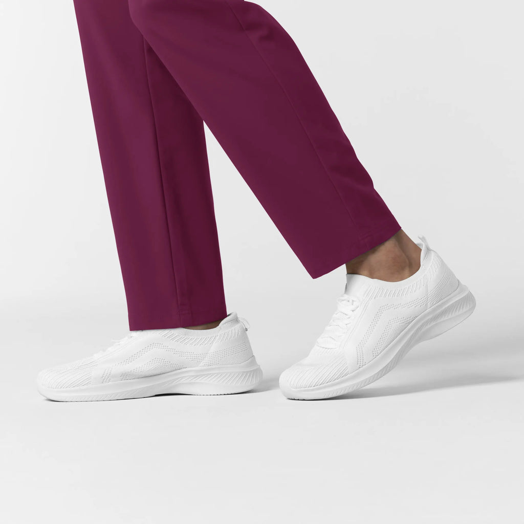 Wink Scrubs Women's Slim Leg Scrub Pant Wine | scrub-supply.com