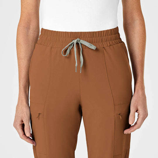 Wink Scrubs Women's High Waist Slim Leg Scrub Pant Chai | scrub-supply.com