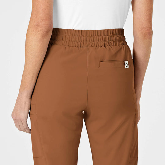 Wink Scrubs Women's High Waist Slim Leg Scrub Pant Chai | scrub-supply.com