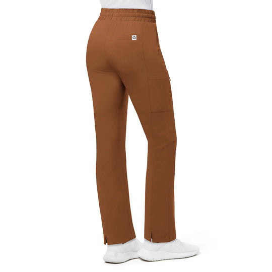 Wink Scrubs Women's High Waist Slim Leg Scrub Pant Chai | scrub-supply.com