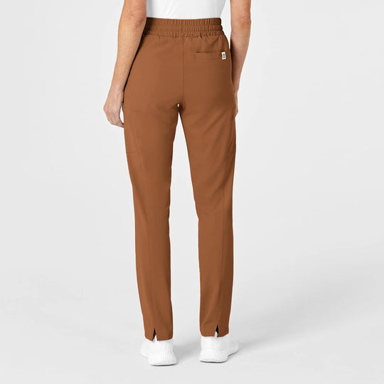 Wink Scrubs Women's High Waist Slim Leg Scrub Pant Chai | scrub-supply.com
