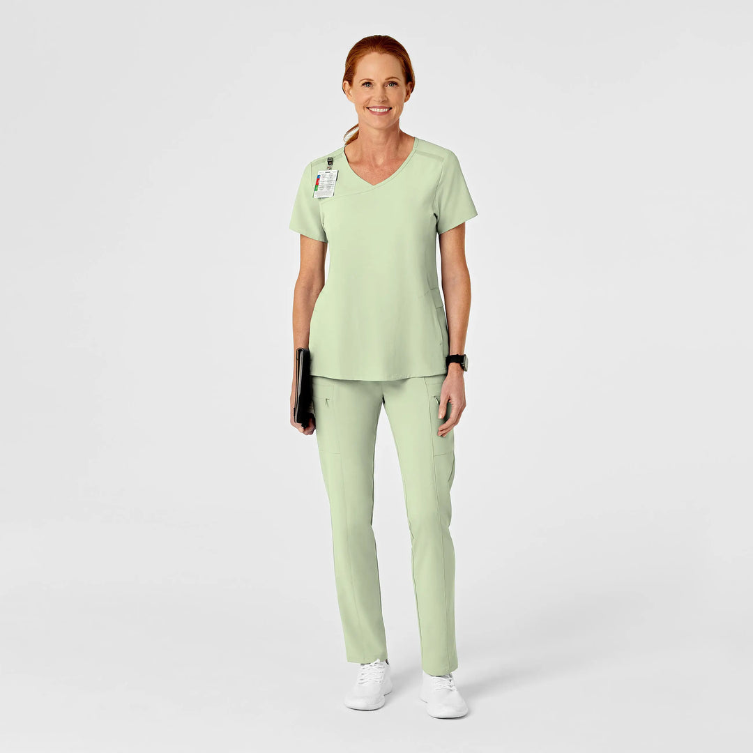 Wink Scrubs Women's High Waist Slim Leg Scrub Pant Fresh Mint | scrub-supply.com