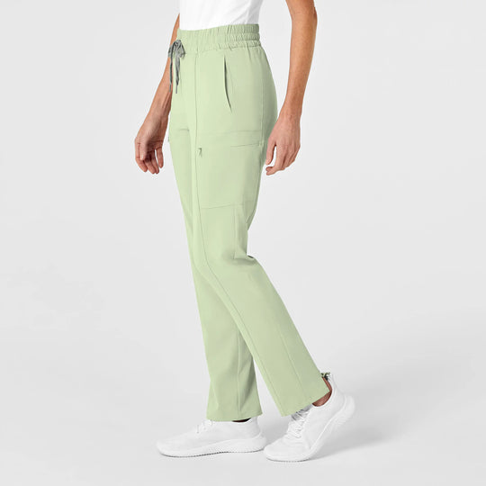 Wink Scrubs Women's High Waist Slim Leg Scrub Pant Fresh Mint | scrub-supply.com