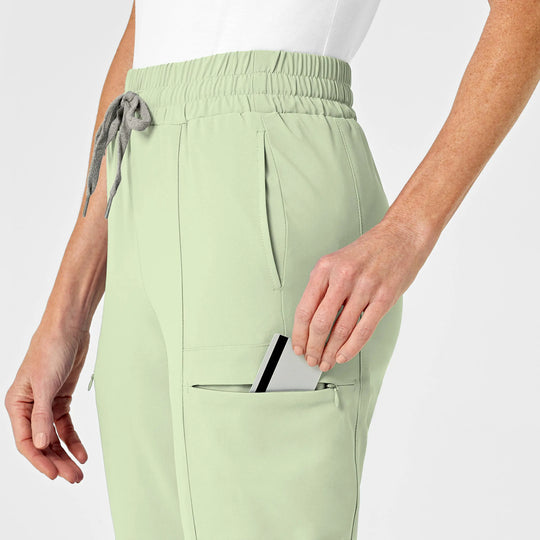 Wink Scrubs Women's High Waist Slim Leg Scrub Pant Fresh Mint | scrub-supply.com