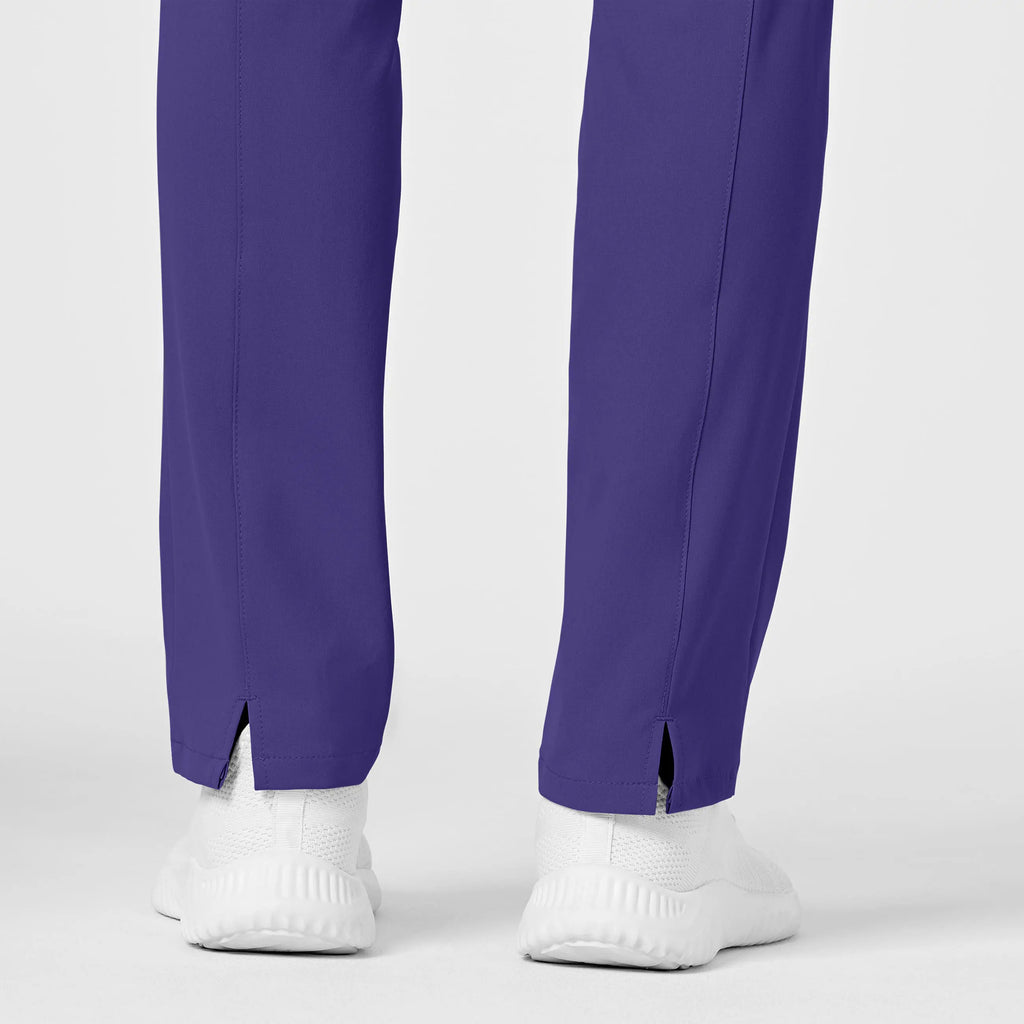 Wink Scrubs Women's High Waist Slim Leg Scrub Pant Grape | scrub-supply.com