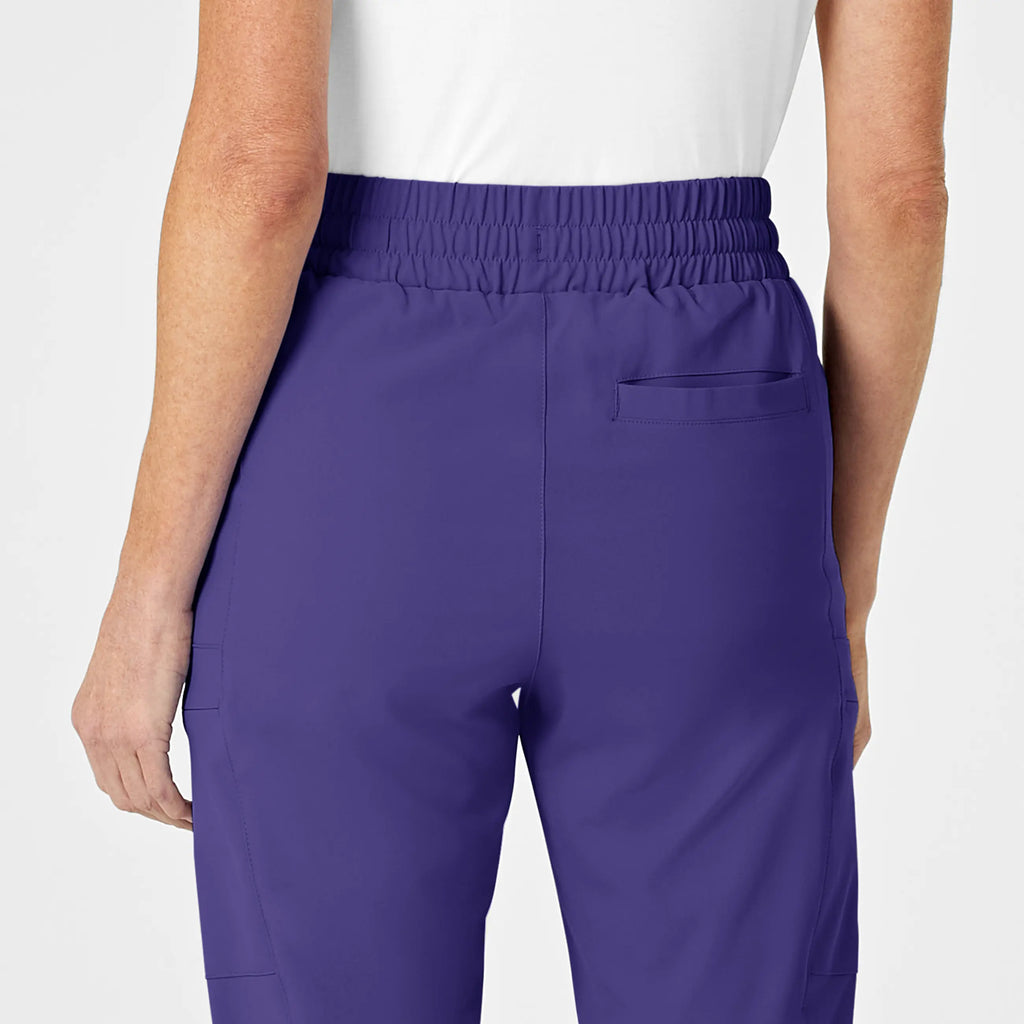 Wink Scrubs Women's High Waist Slim Leg Scrub Pant Grape | scrub-supply.com