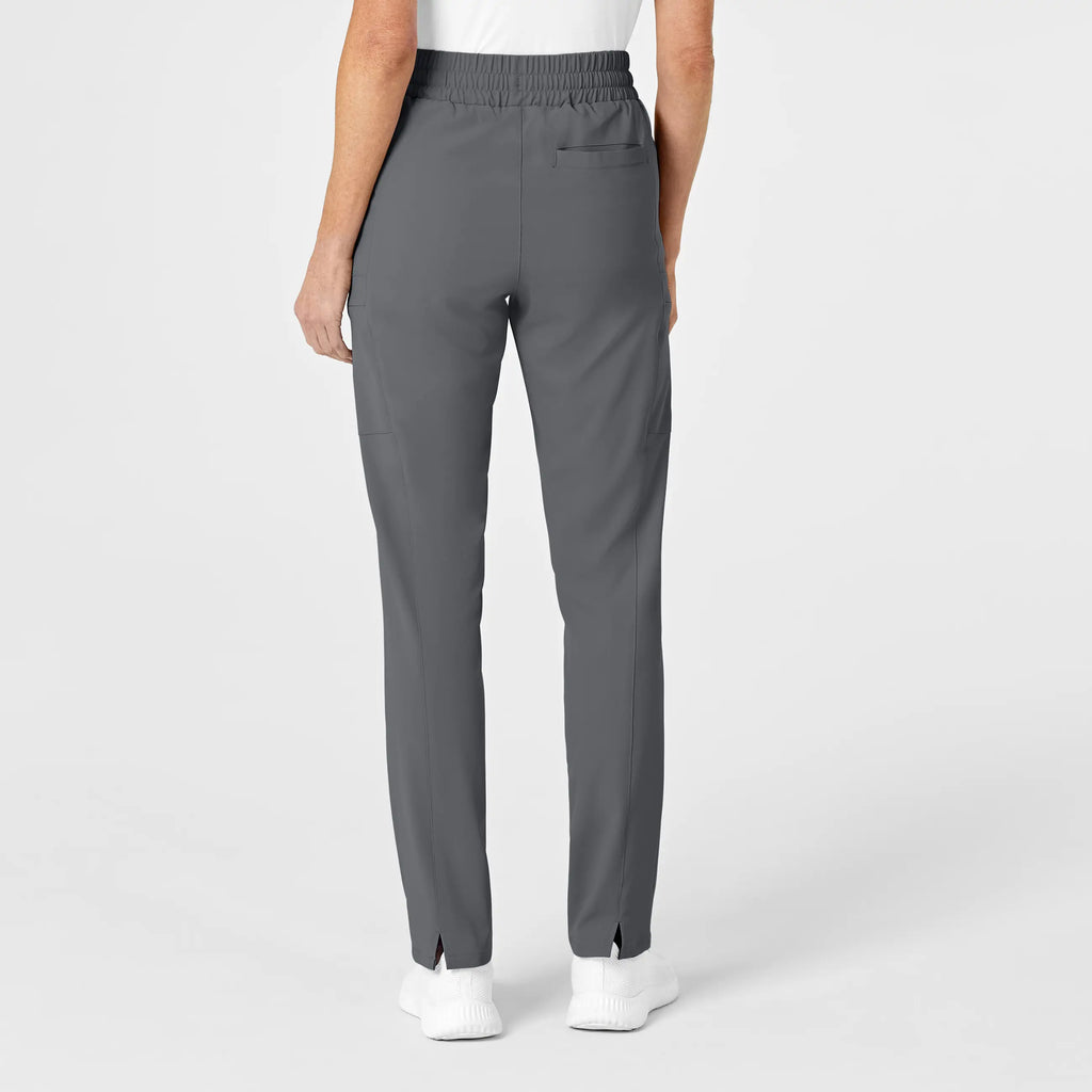 Wink Scrubs Women's High Waist Slim Leg Scrub Pant Pewter | scrub-supply.com