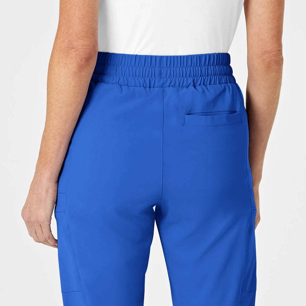 Wink Scrubs Women's High Waist Slim Leg Scrub Pant Royal Blue | scrub-supply.com