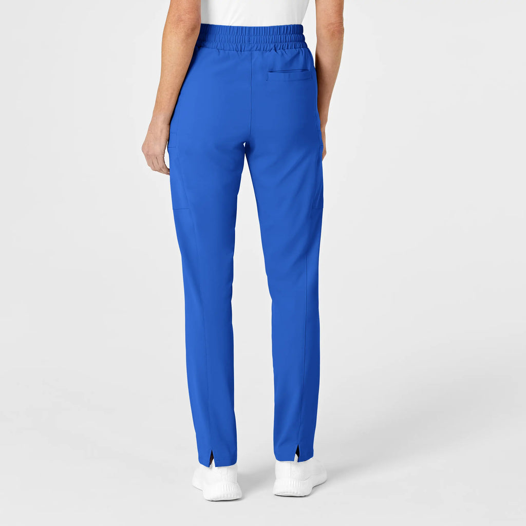 Wink Scrubs Women's High Waist Slim Leg Scrub Pant Royal Blue | scrub-supply.com