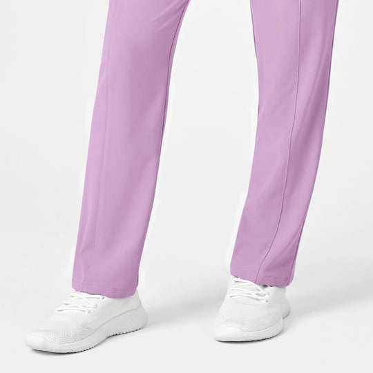 Wink Scrubs Women's High Waist Slim Leg Scrub Pant Violet Tulle | scrub-supply.com