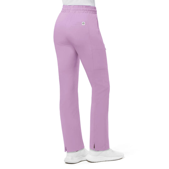 Wink Scrubs Women's High Waist Slim Leg Scrub Pant Violet Tulle | scrub-supply.com