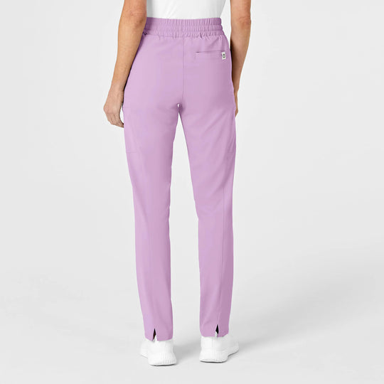 Wink Scrubs Women's High Waist Slim Leg Scrub Pant Violet Tulle | scrub-supply.com