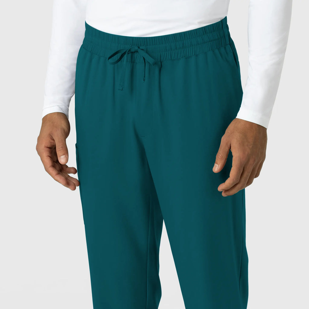 Wink Scrubs Men's Straight Leg Scrub Pant Caribbean Blue | scrub-supply.com