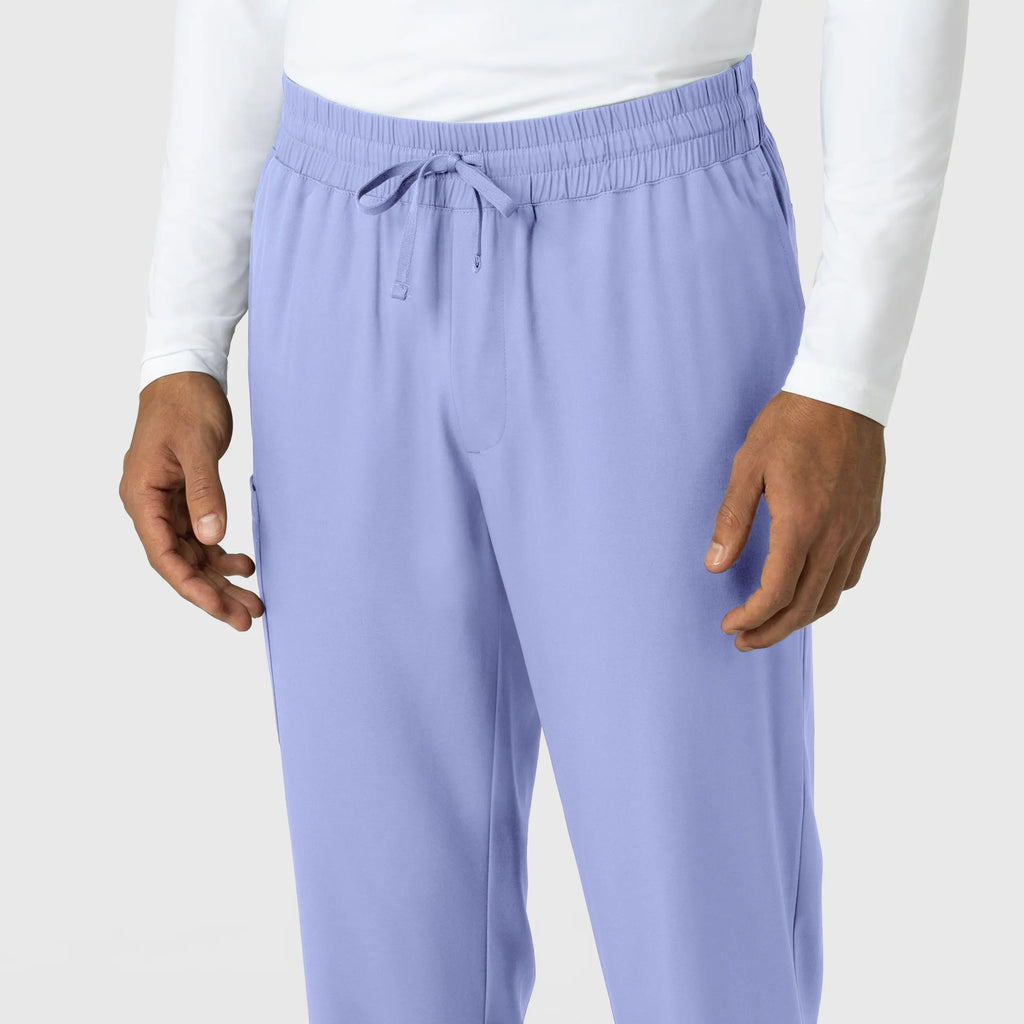 Wink Scrubs Men's Straight Leg Scrub Pant Ceil Blue | scrub-supply.com