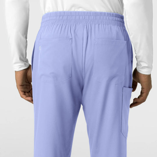 Wink Scrubs Men's Straight Leg Scrub Pant Ceil Blue | scrub-supply.com