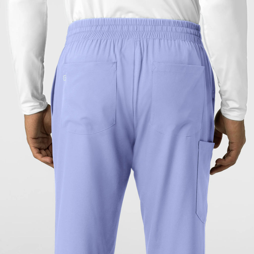 Wink Scrubs Men's Straight Leg Scrub Pant Ceil Blue | scrub-supply.com