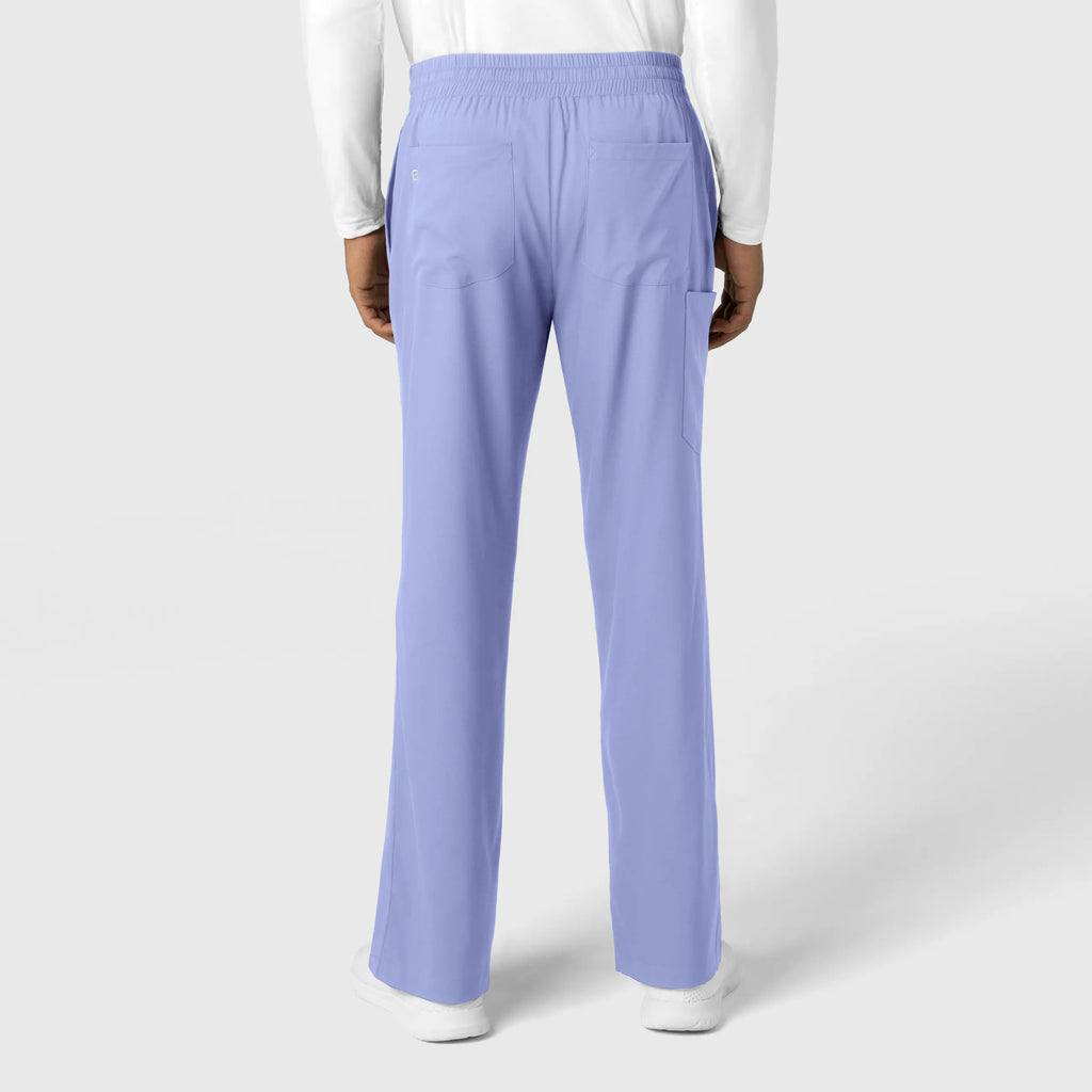 Wink Scrubs Men's Straight Leg Scrub Pant Ceil Blue | scrub-supply.com