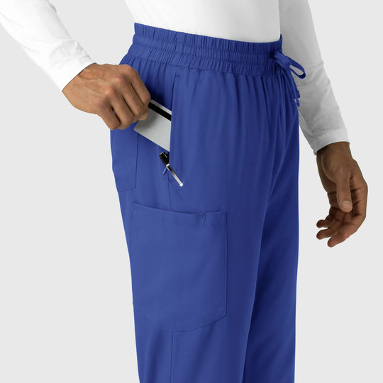 Wink Scrubs Men's Straight Leg Scrub Pant Galaxy Blue | scrub-supply.com