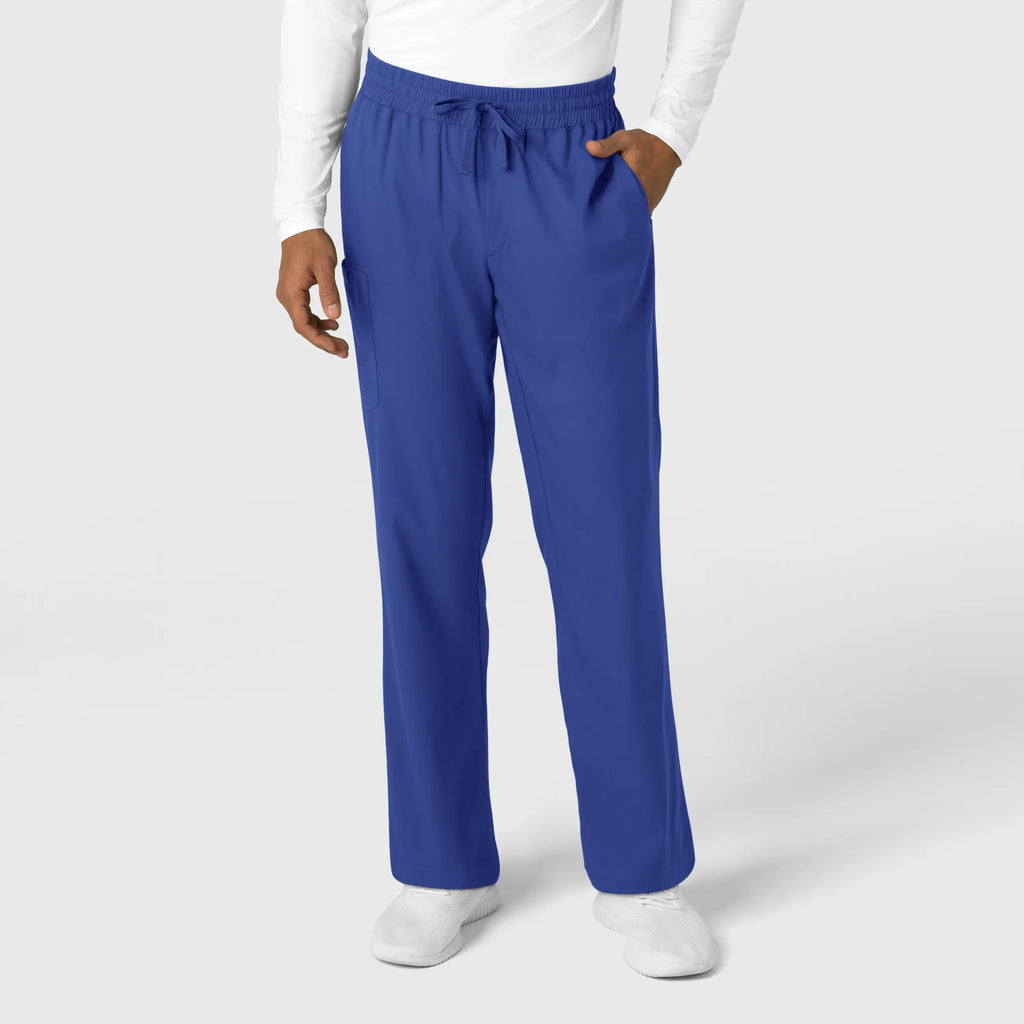 Wink Scrubs Men's Straight Leg Scrub Pant Galaxy Blue | scrub-supply.com