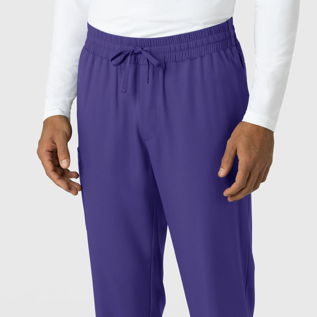 Wink Scrubs Men's Straight Leg Scrub Pant Grape | scrub-supply.com