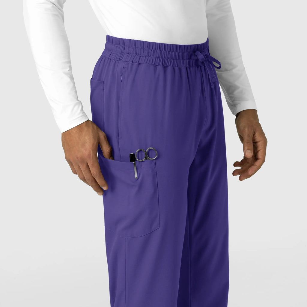 Wink Scrubs Men's Straight Leg Scrub Pant Grape | scrub-supply.com