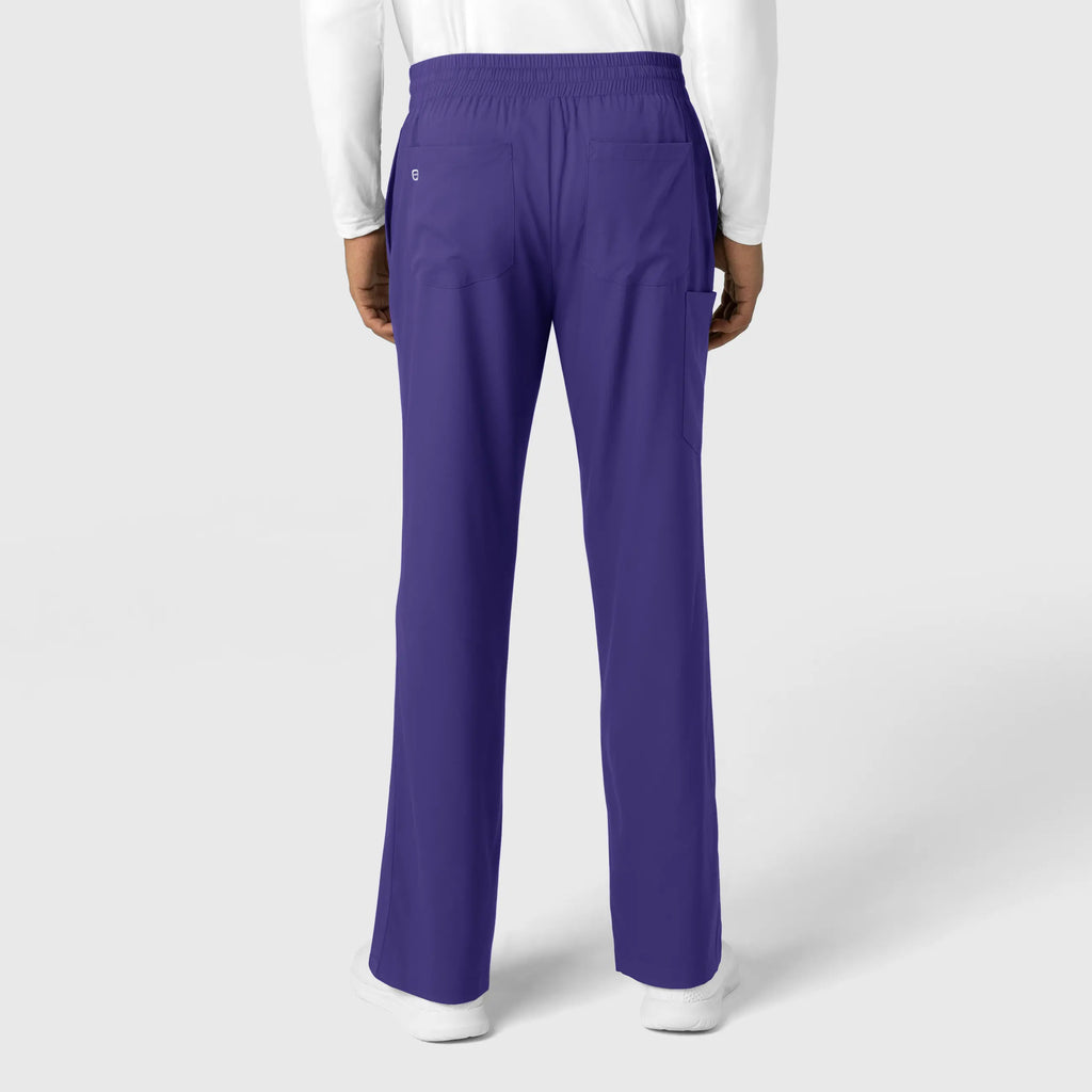 Wink Scrubs Men's Straight Leg Scrub Pant Grape | scrub-supply.com