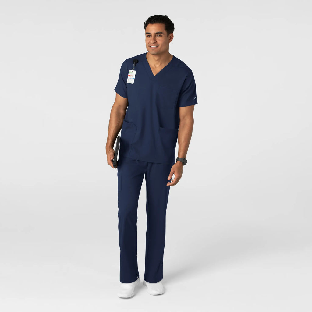 Wink Scrubs Men's Straight Leg Scrub Pant Navy | scrub-supply.com