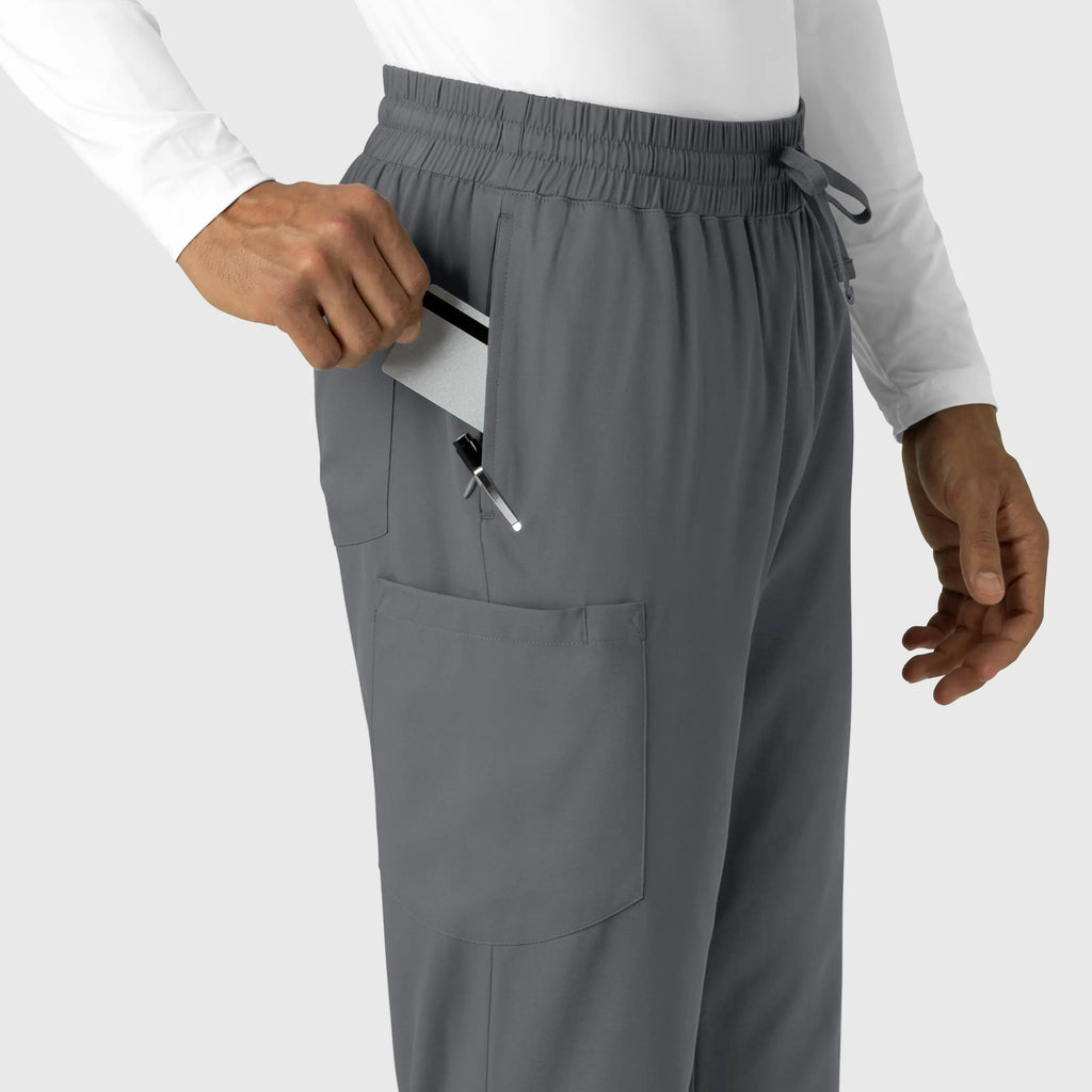 Wink Scrubs Men's Straight Leg Scrub Pant Pewter | scrub-supply.com