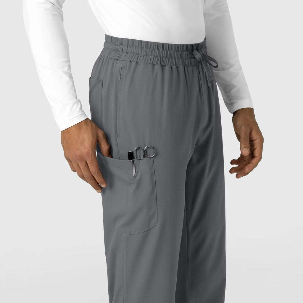 Wink Scrubs Men's Straight Leg Scrub Pant Pewter | scrub-supply.com